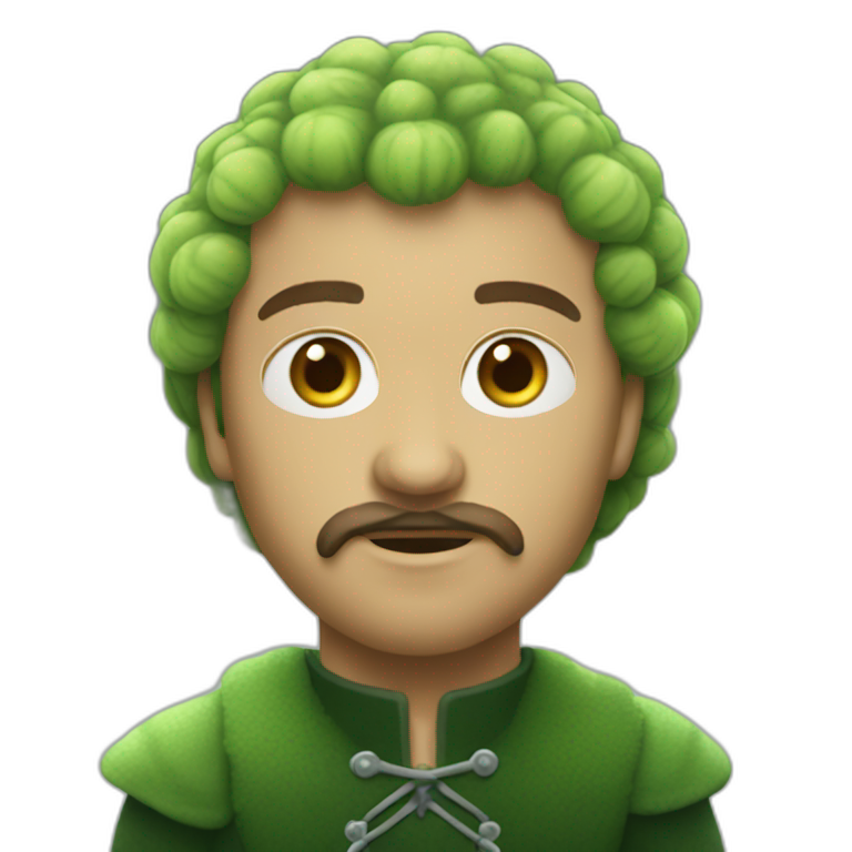Green gumdrop game of thrones  emoji