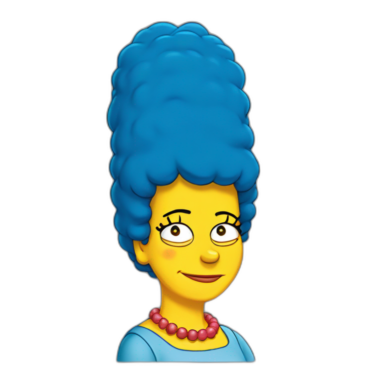 Marge simpson emoji