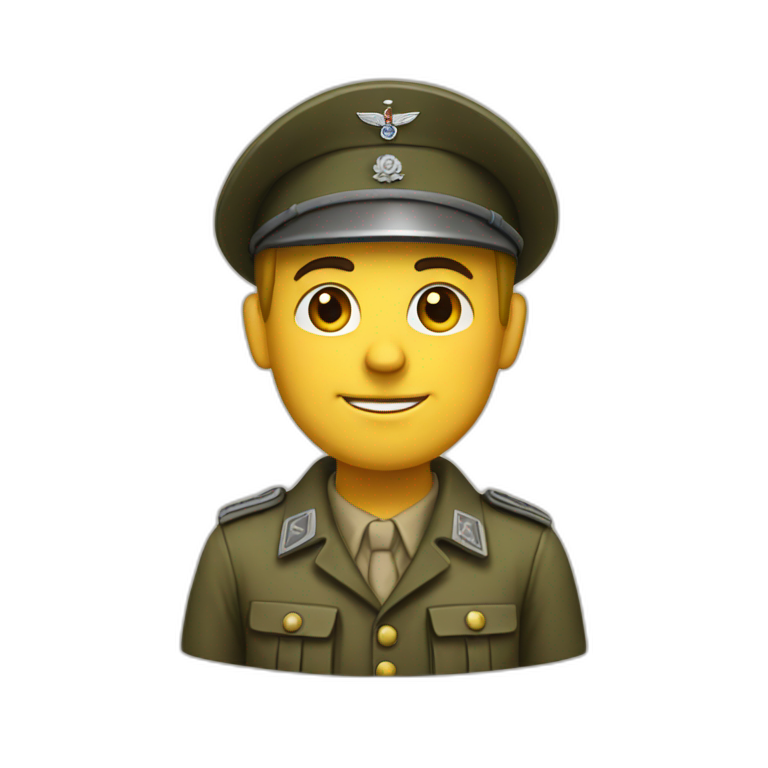 German Wwii soldier emoji