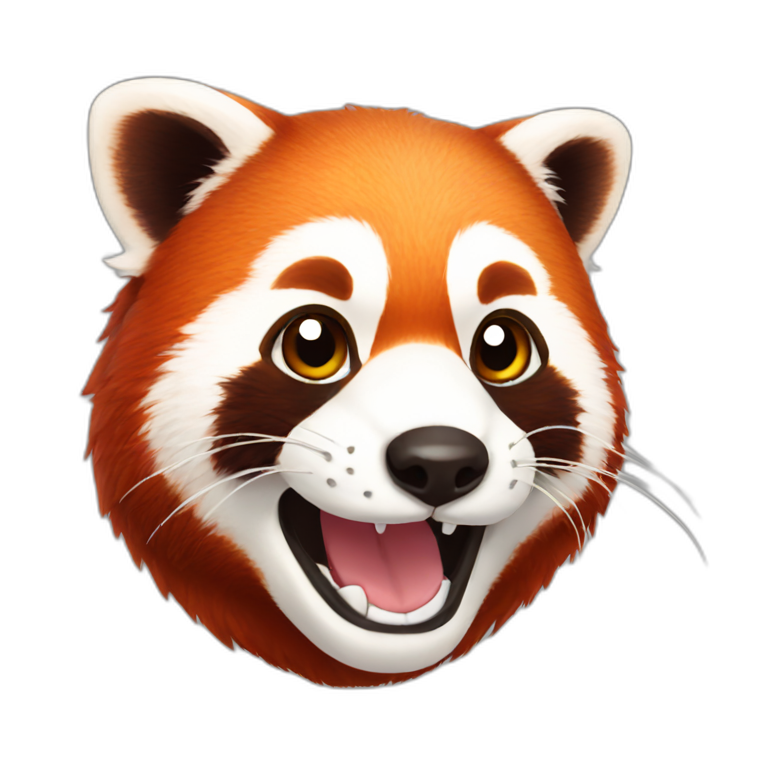 Red panda emoji