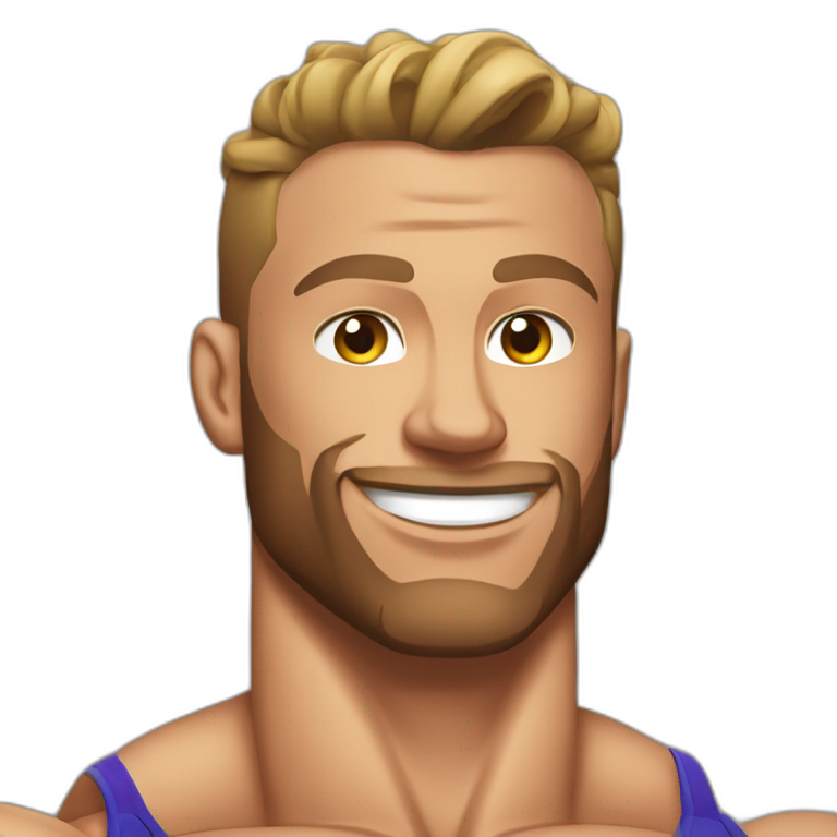 Chris Bumstead bodybuilder emoji