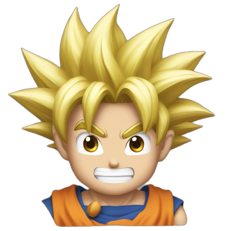 goku holding nuts emoji