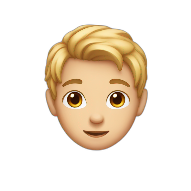 Cute boy emoji