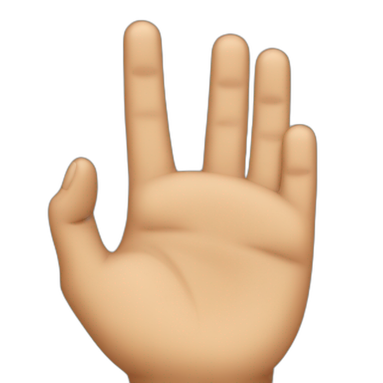 fingers emoji