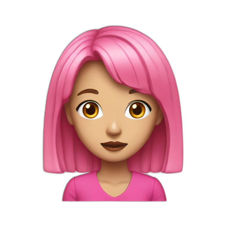 black pink- Lisa emoji