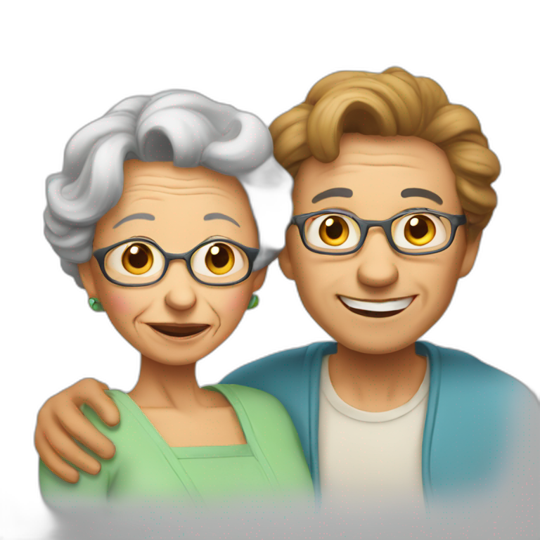Mother is 89 Years Old and her Son is 52 Years Old emoji