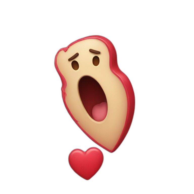Beating heart  emoji
