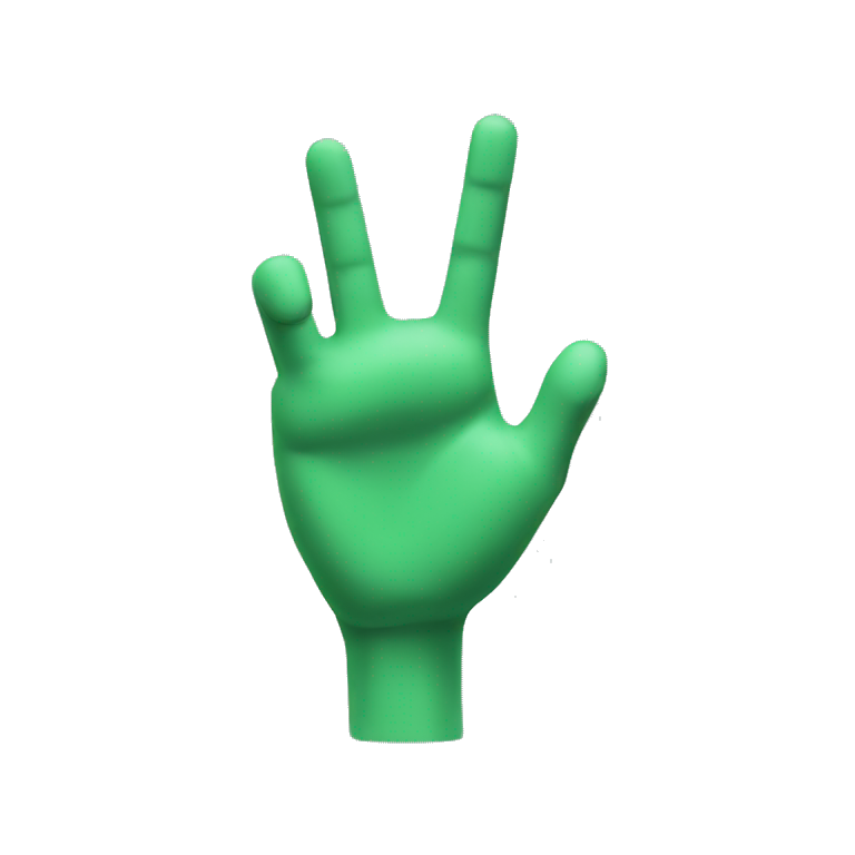 point hand emoji