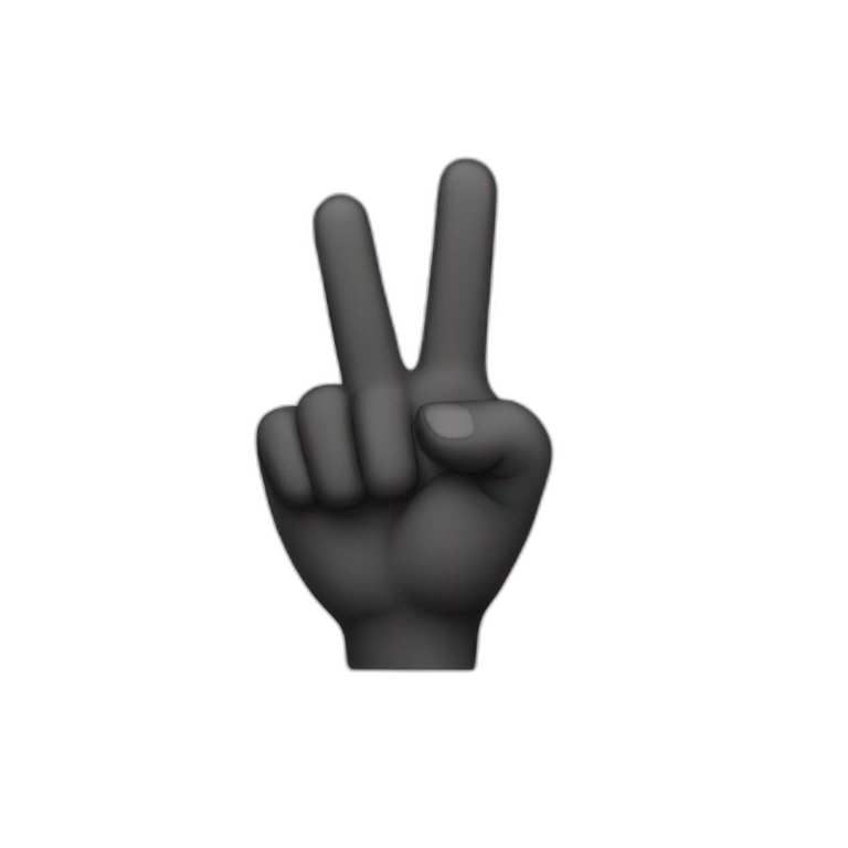 Finger pointing  emoji