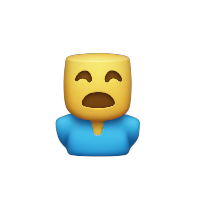 Blue meeple emoji
