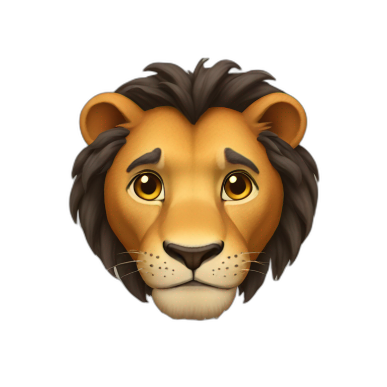 scar lion king emoji