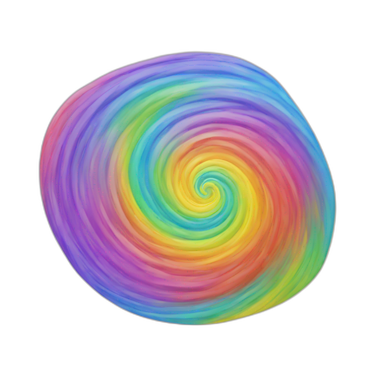 rainbow swirl emoji
