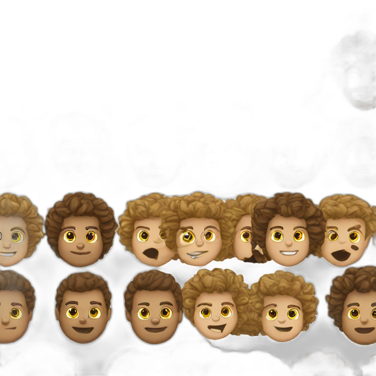 white boy brown curly hair football boy linemen emoji