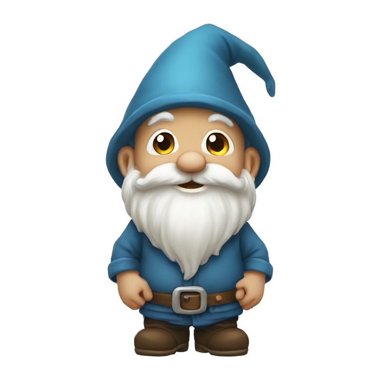 sneaky gnome rubbing hands together emoji