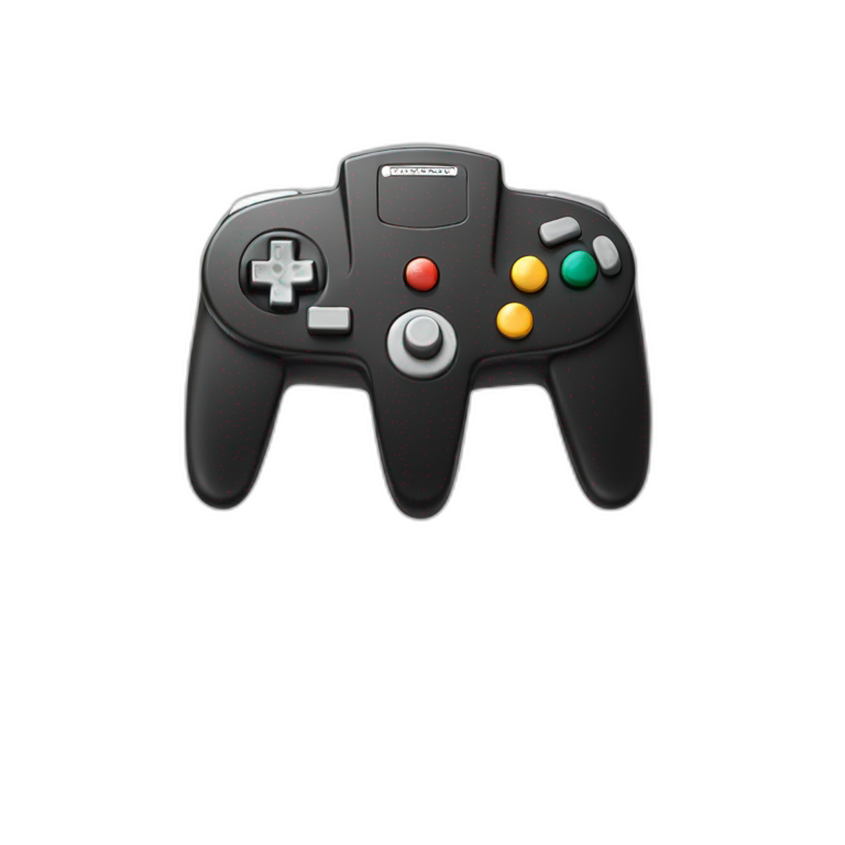 nintendo 64 controller emoji