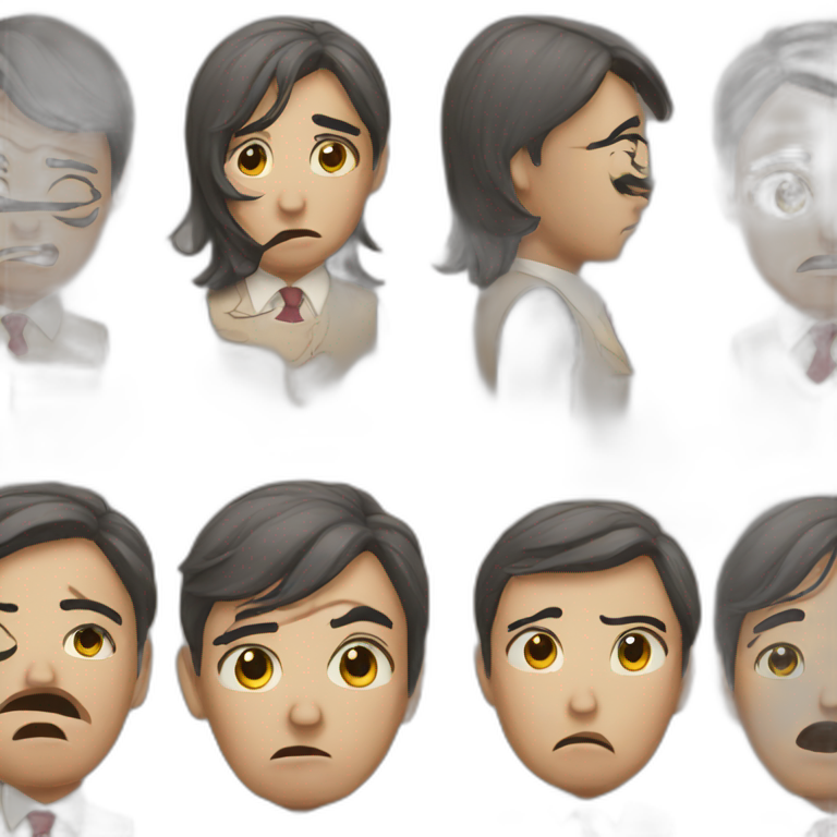 cries in office emoji