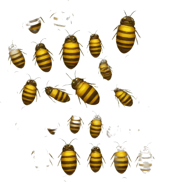 Bee Pupa emoji