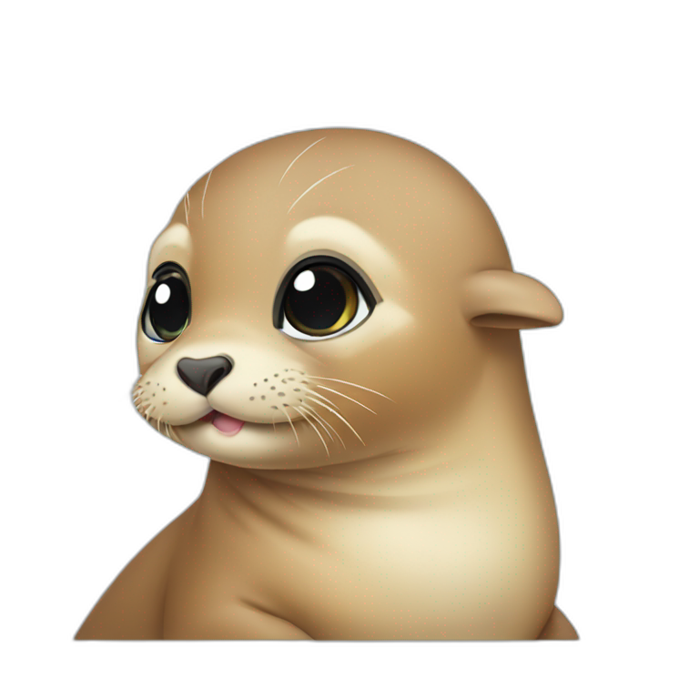 baby sea lion emoji