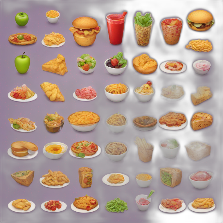 food app icon  emoji