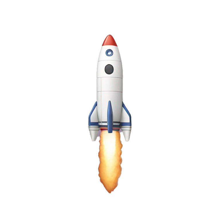rocket launching  emoji