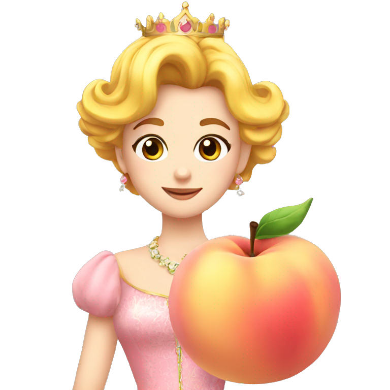 princes Peach  emoji