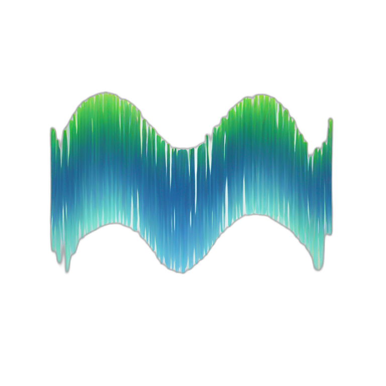 Sound wave emoji