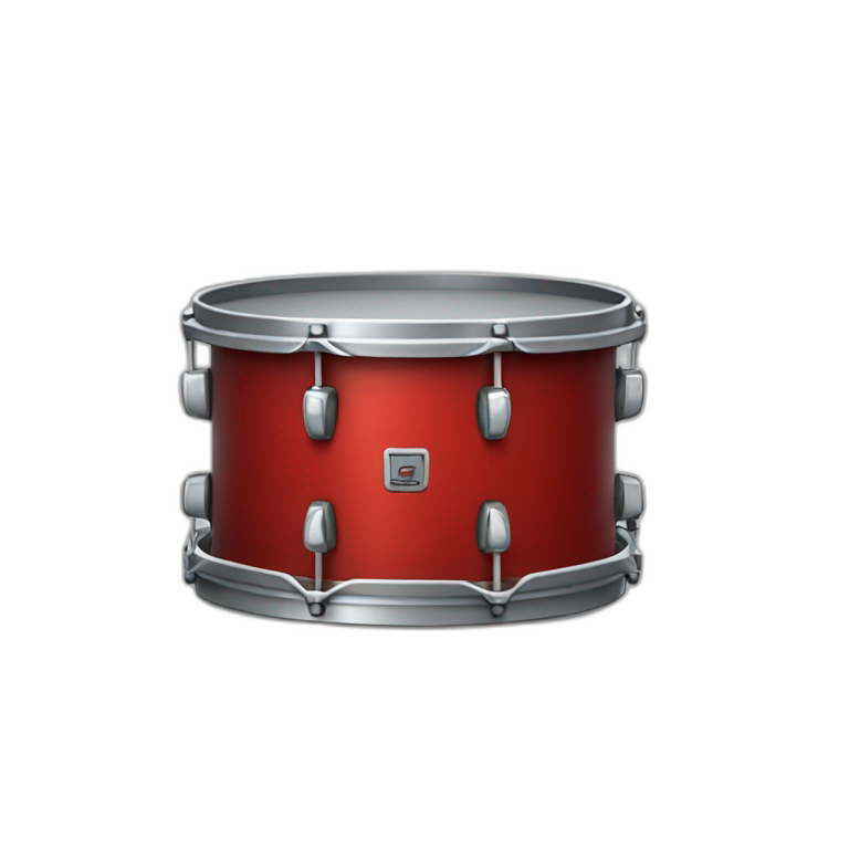 red drums emoji