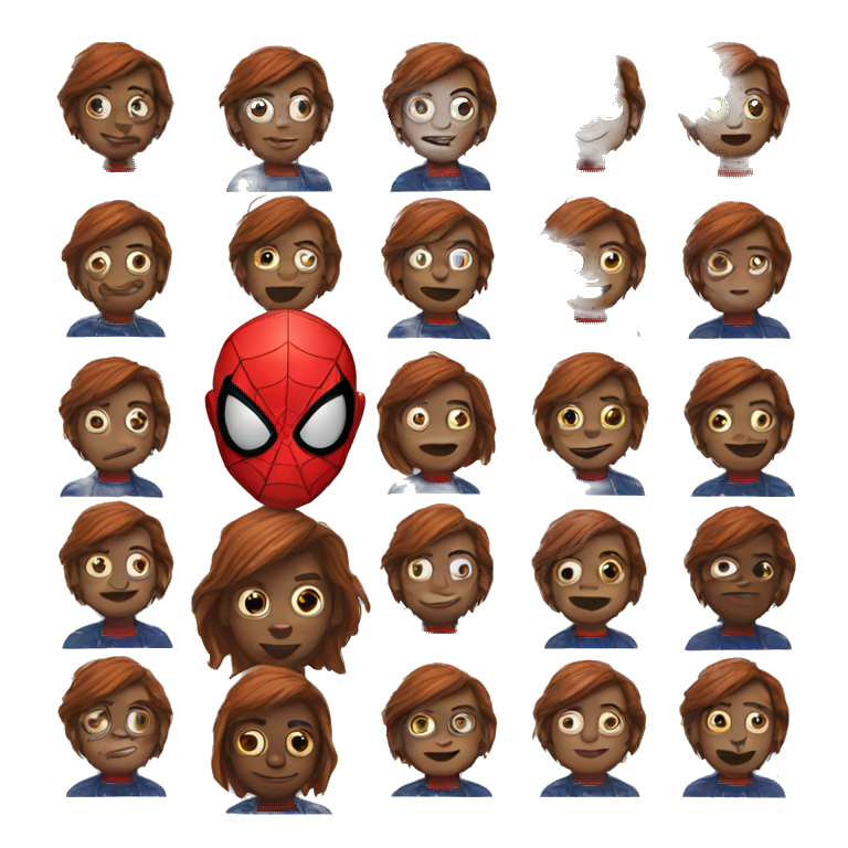 Spiderman emoji