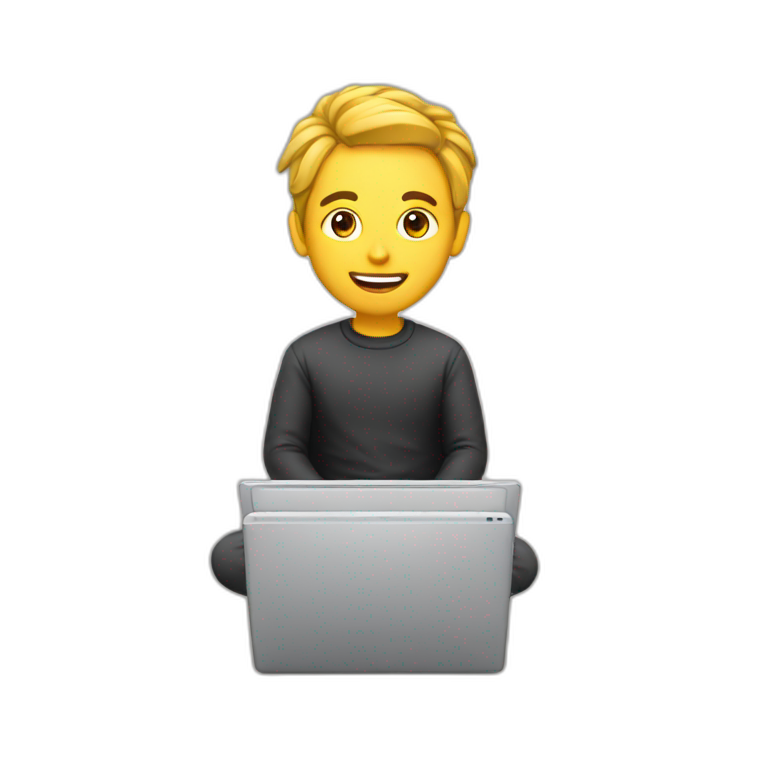 video editor laptop emoji
