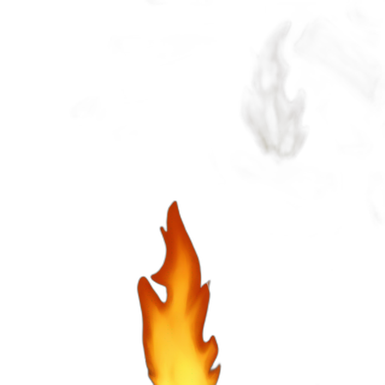 Camp fire emoji