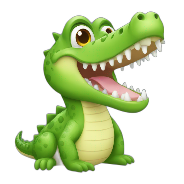 cute Crocodile emoji