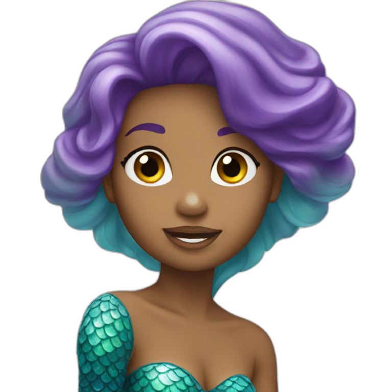 Little mermaid  emoji