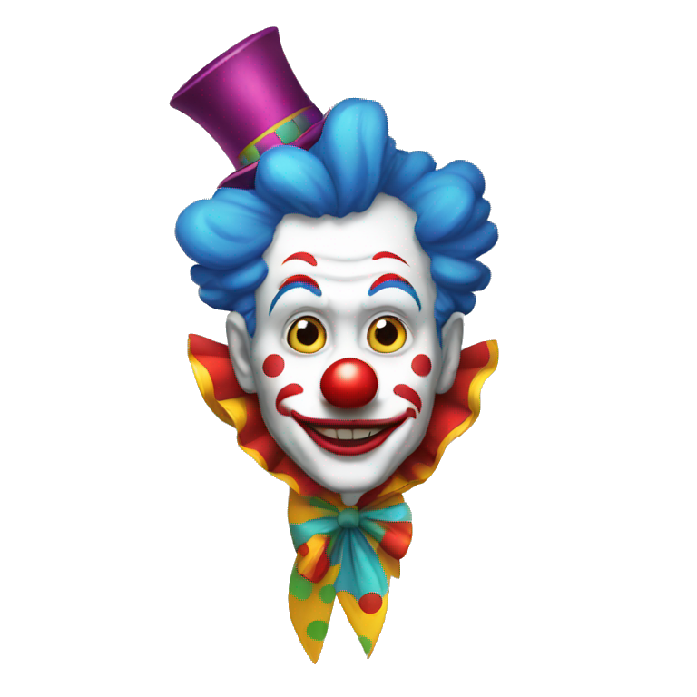 Clown classic emoji