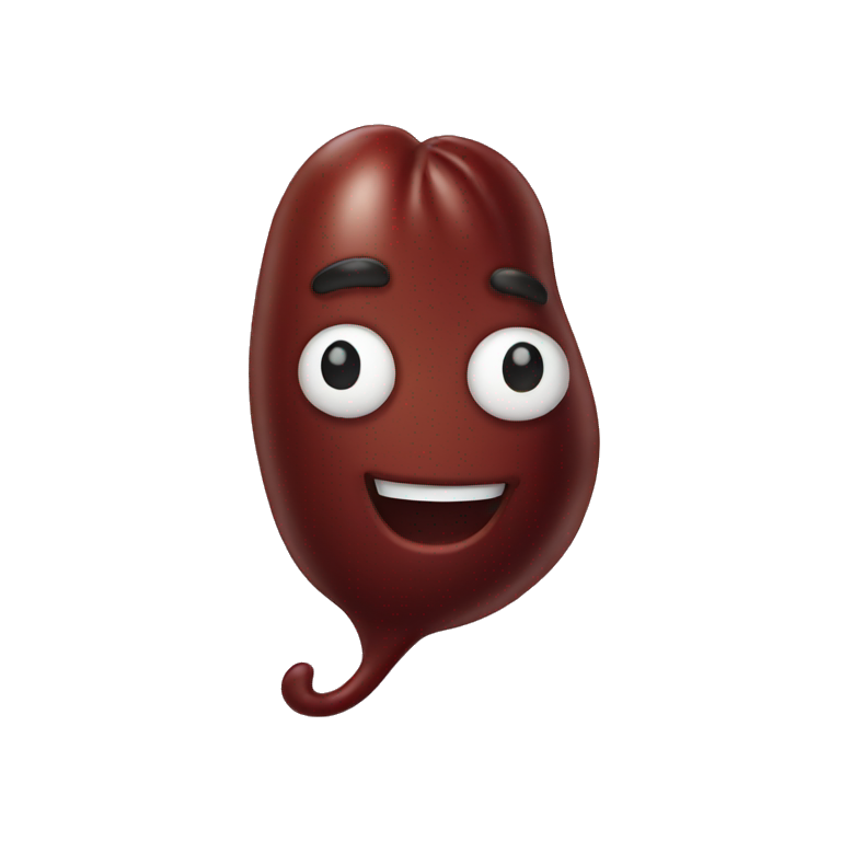Red beans emoji
