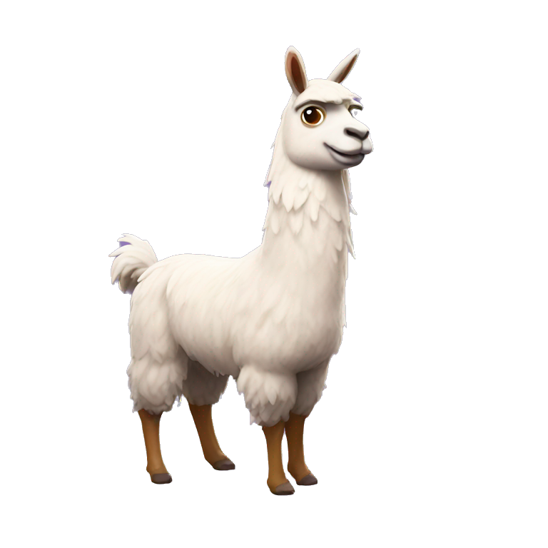 llama from fortnite emoji