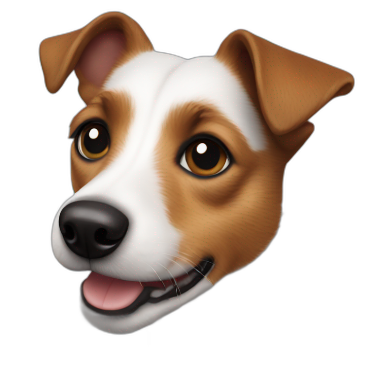 Jack russell terrier emoji