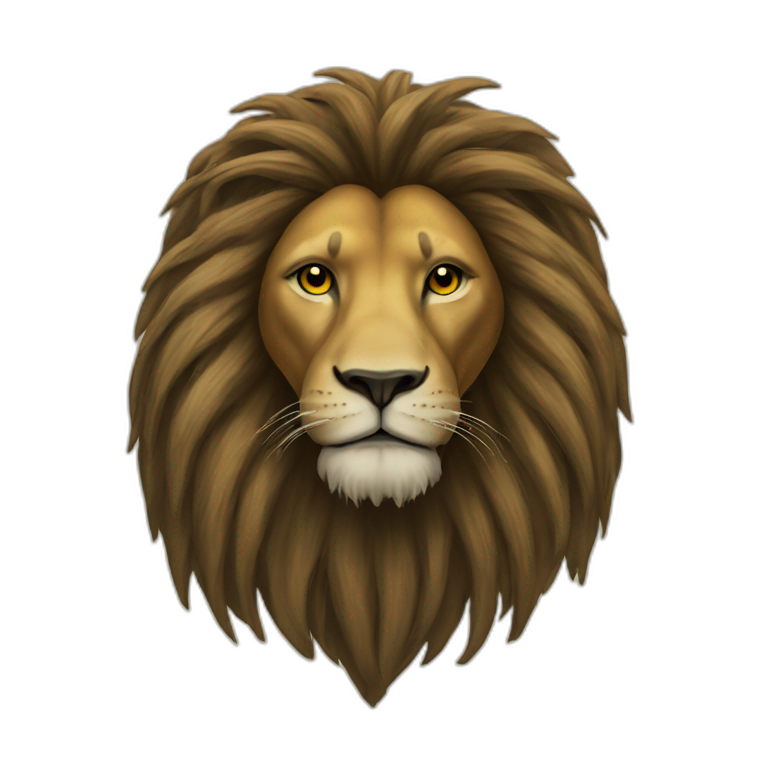 rasta lion emoji