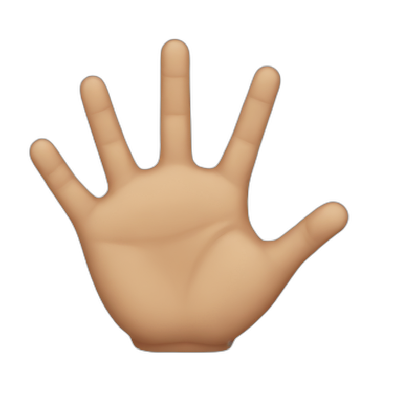 six-fingers-hand emoji