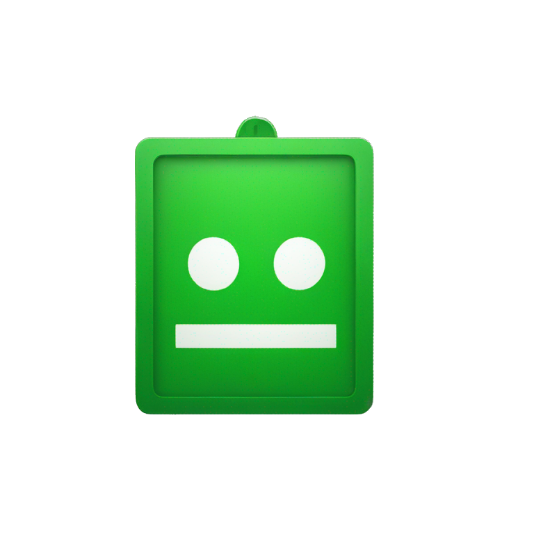 green check sign emoji