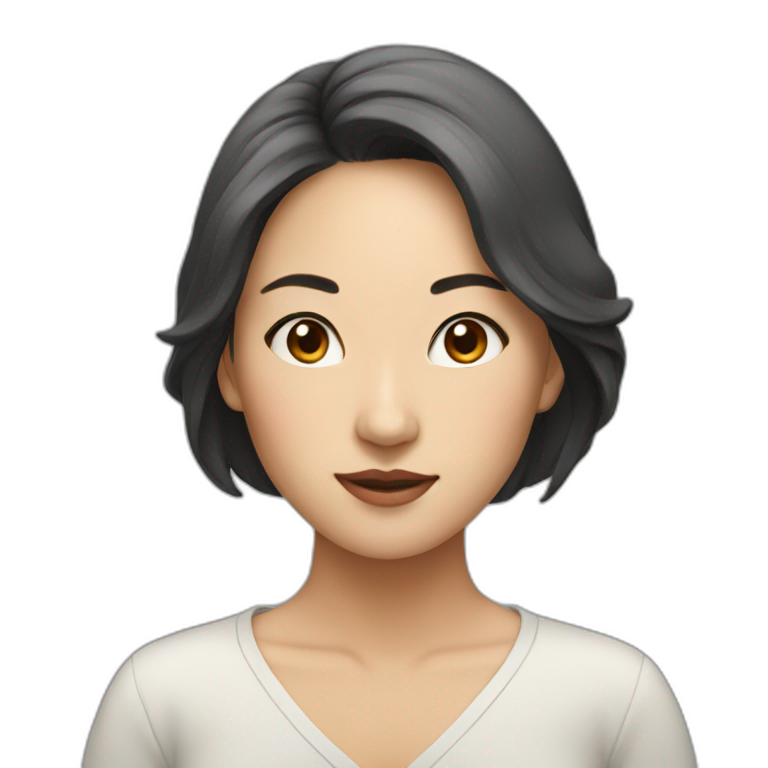 Beautiful Asian woman emoji
