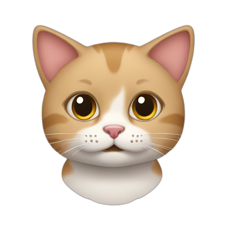 Cat with six apps  emoji