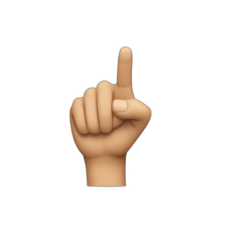 finger pointing right emoji
