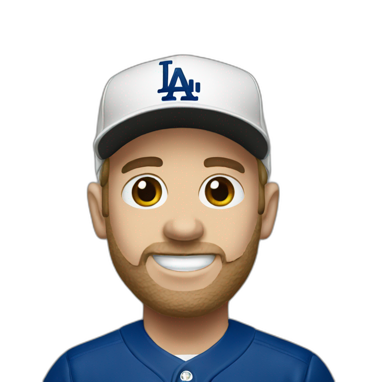 Dodgers sign emoji