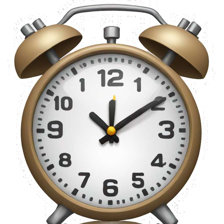 Alarm clock emoji