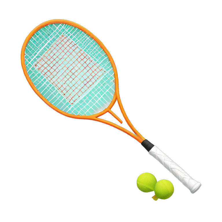 Badminton racket  emoji