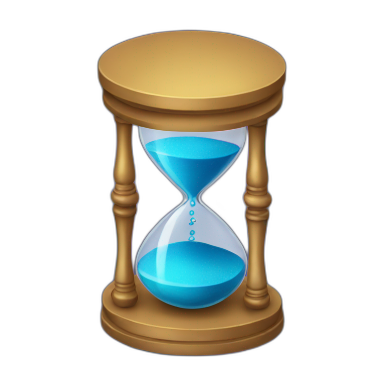 Hourglass emoji