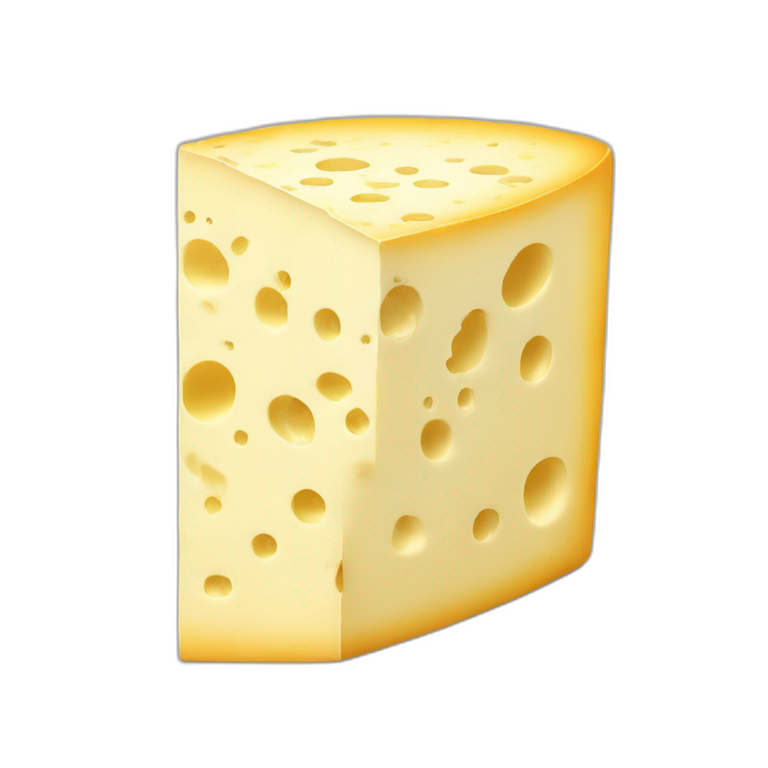 demi meule fromage emoji