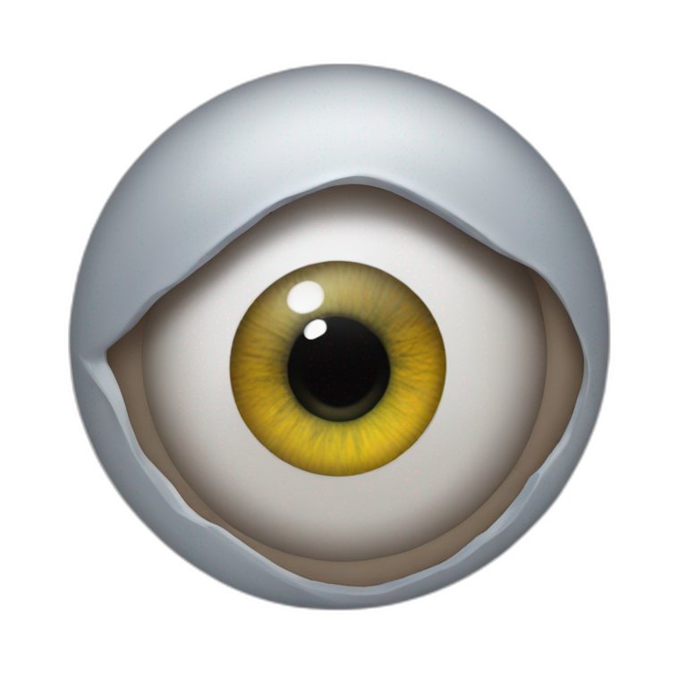 eyeball man emoji