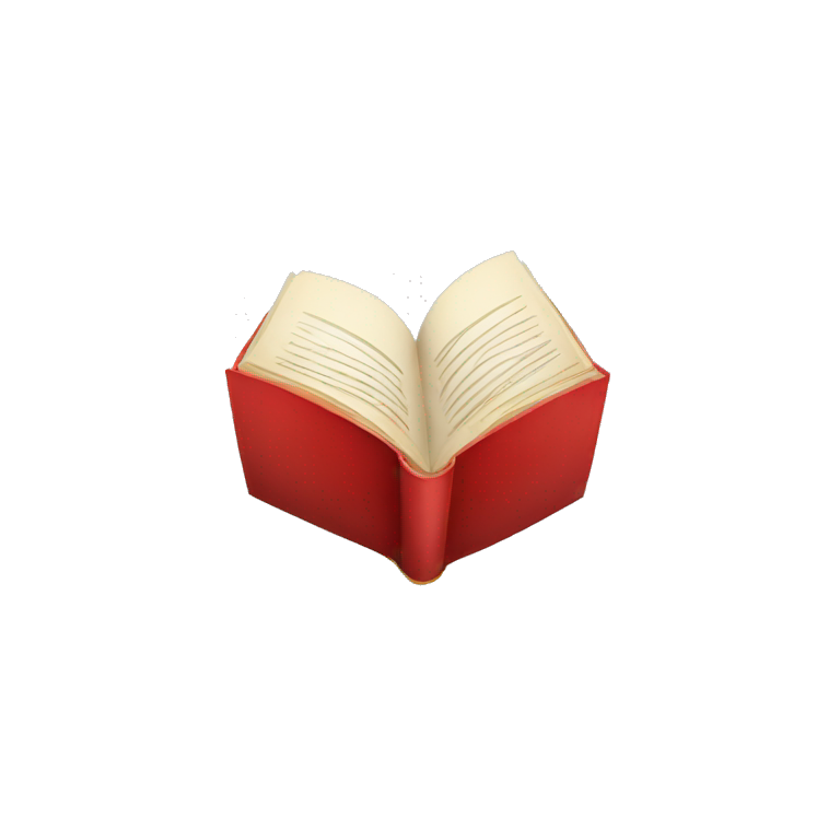 open red Book  emoji