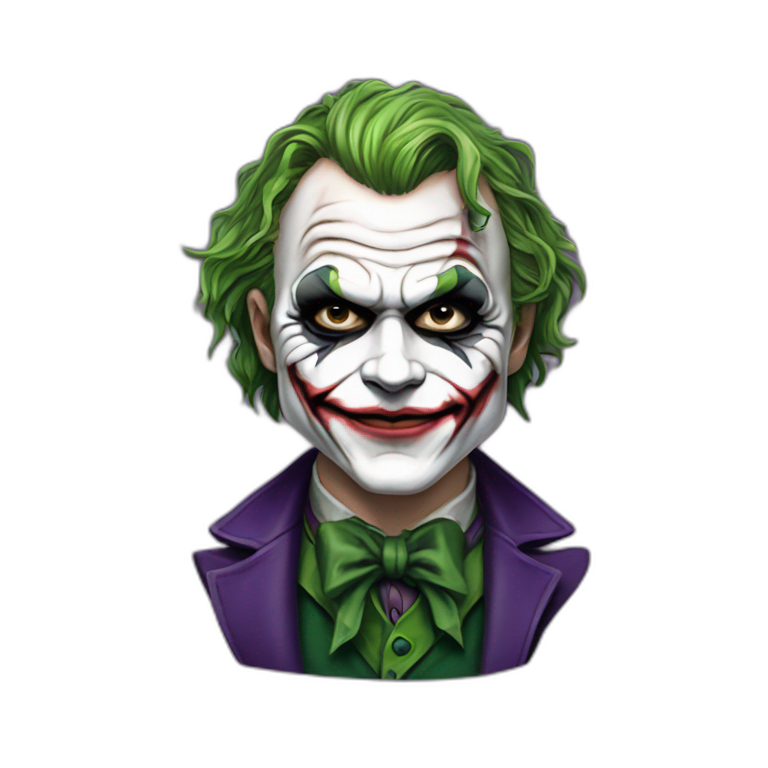 Heath Ledger Joker emoji